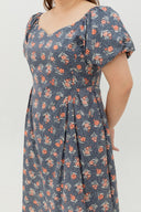 Aurora Sweetheart Midi (Batik Bloom)