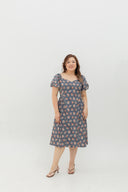 Aurora Sweetheart Midi (Batik Bloom)