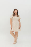 Carefree Romper-Dress (Buttercream Embroidery)