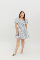 Carefree Romper-Dress (Porcelain Blue)