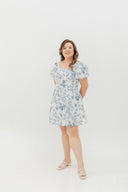 Carefree Romper-Dress (Porcelain Blue)