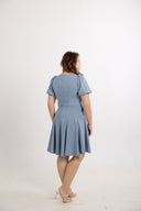 The Lineage Dress (Slate Blue)