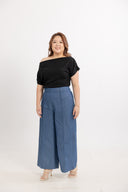 Pivot Ribbed Top (Black)