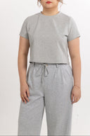 Easy Baby Tee Top (Light Grey)