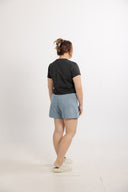 Easy Baby Tee Top (Charcoal)