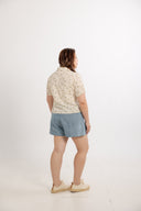 Breezy Collared Shirt (Wildflower Cream)