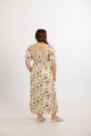 Willowlane Smocked Midi Dress (Autumn Light) - ELTWINE