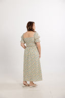 Willowlane Smocked Midi Dress (Vintage Cream)