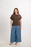 Pivot Ribbed Top (Expresso)