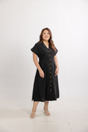 The Solene Dress (Midnight)