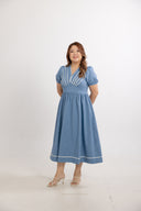 The Atelier Dress (Chambray Blue)