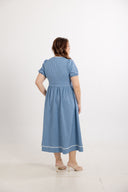 The Atelier Dress (Chambray Blue)