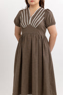 The Atelier Dress (Earth Taupe)
