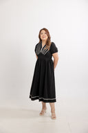 The Atelier Dress (Black) - ELTWINE