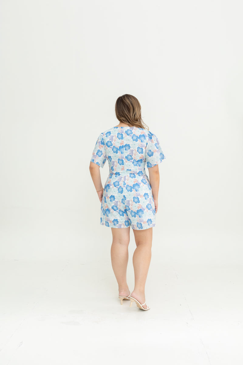 Hana Romper (Aoi Blue)