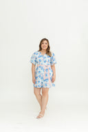 Hana Romper (Aoi Blue)