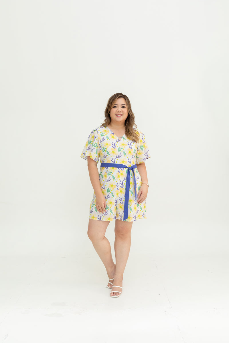 Hana Romper (Yuzu Yellow)