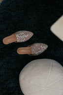PRE-ORDER | Gracy Pointed Slip-on Mules (Nude)