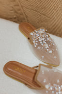 PRE-ORDER | Gracy Pointed Slip-on Mules (Nude)