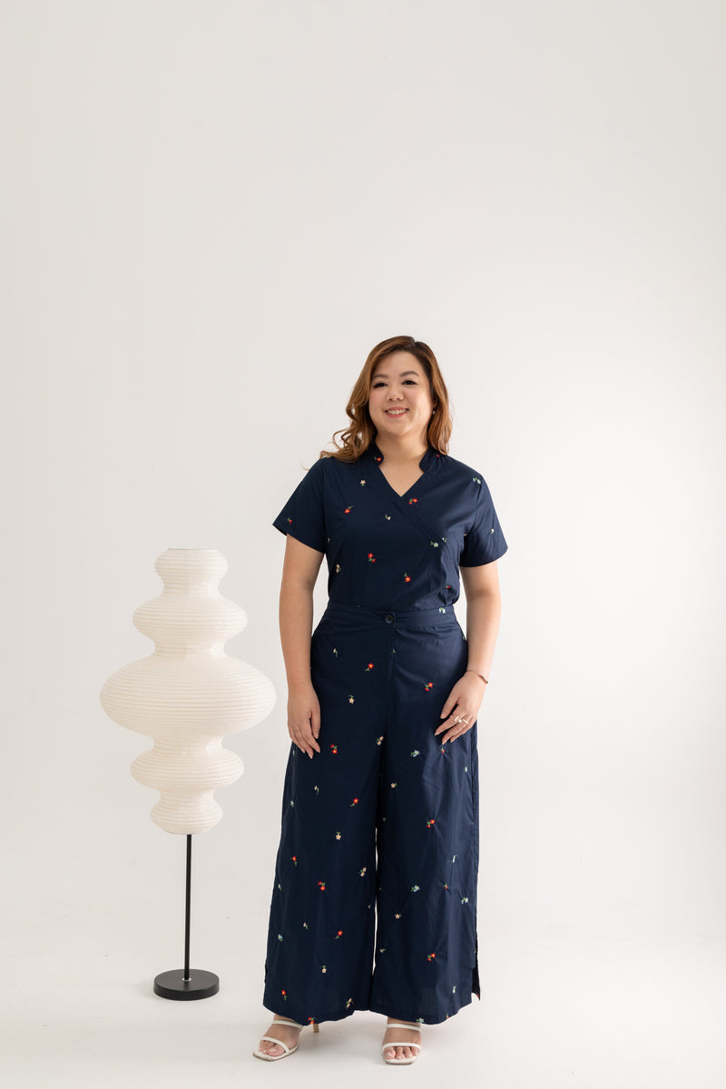Panel Button Pants ( Édition Limitée Embroidery)