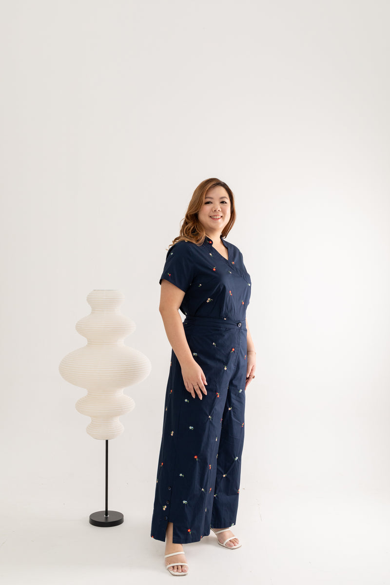 Panel Button Pants ( Édition Limitée Embroidery)