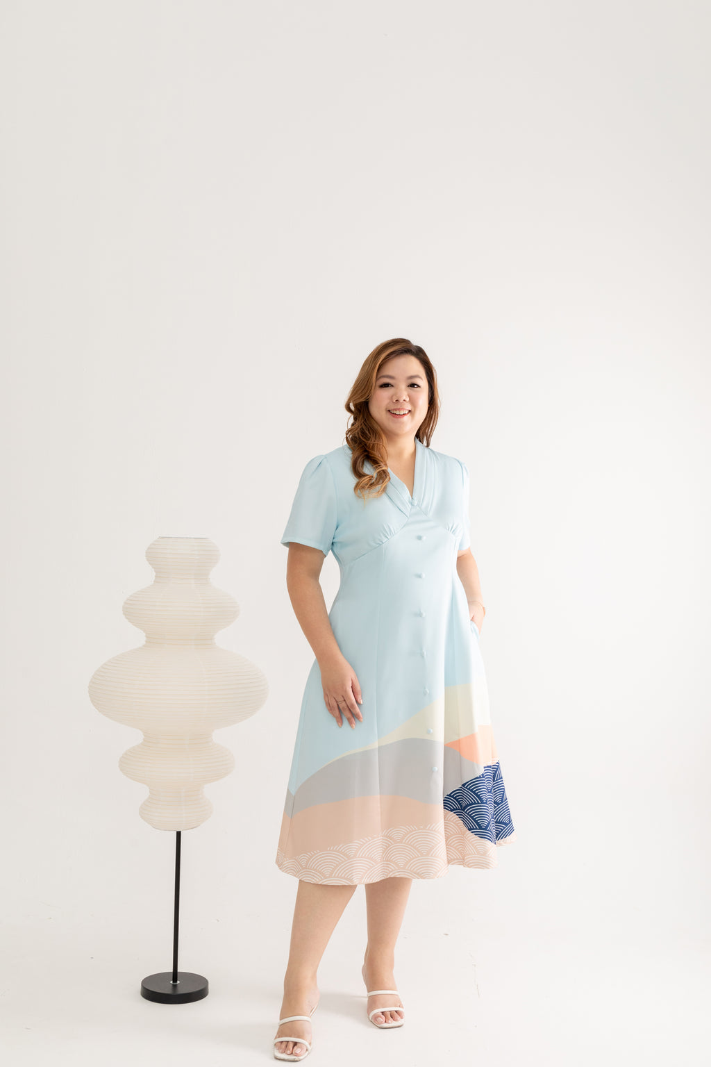 Victoria Édition Limitée Dress (Sky Blue)