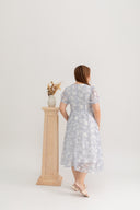 Organza Grace Dress (Misty / Embriodered)