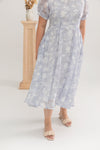 Organza Grace Dress (Misty / Embriodered)