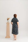 Rhoda Floral Midi Jumpsuit (Navy)