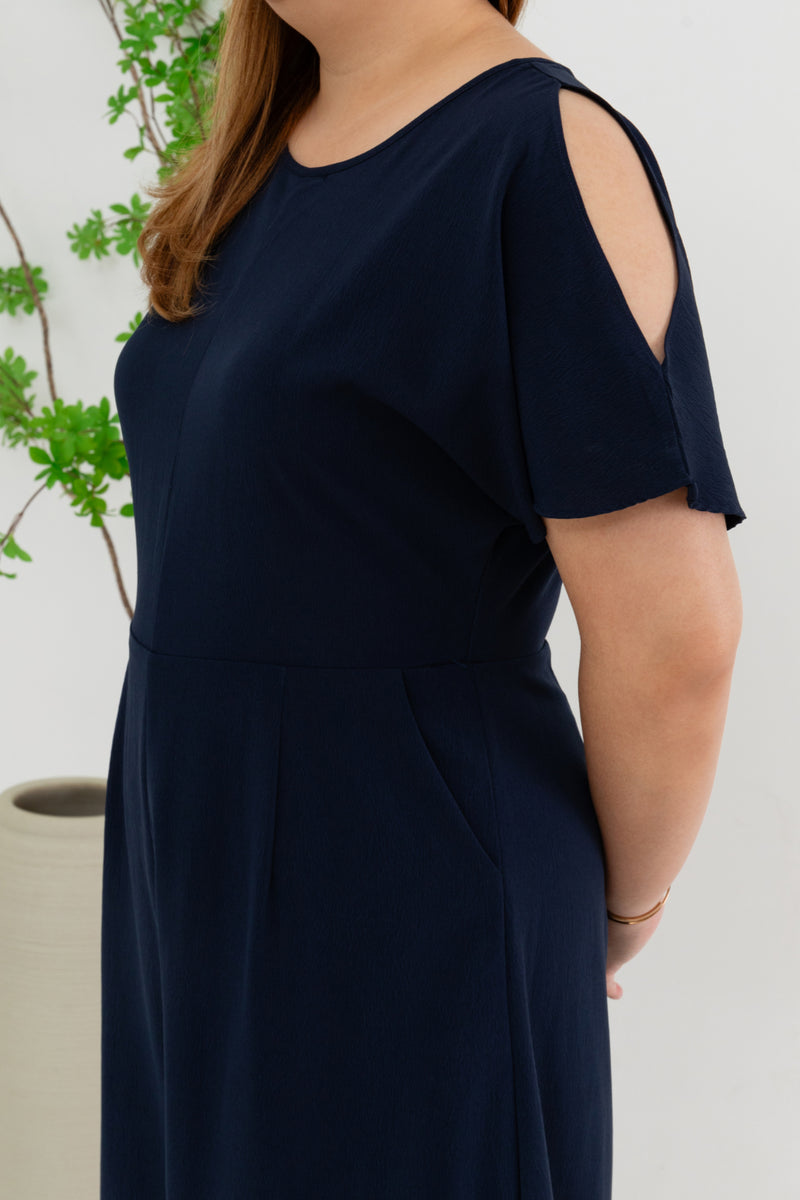 Spring Jumpsuit (Navy)