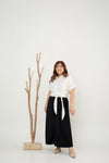 (Co-ord) Multi-Way Button Shirt (White)
