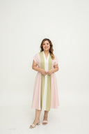 Serenity Panel Dress (Petal Sage Cream)