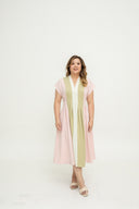 Serenity Panel Dress (Petal Sage Cream)