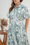 Tropical Breeze Maxi Dress (Fern Green)