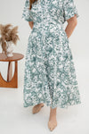 Tropical Breeze Maxi Dress (Fern Green)