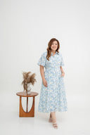 Tropical Breeze Maxi Dress (Light of Sea)