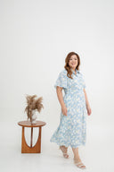 Tropical Breeze Maxi Dress (Light of Sea)