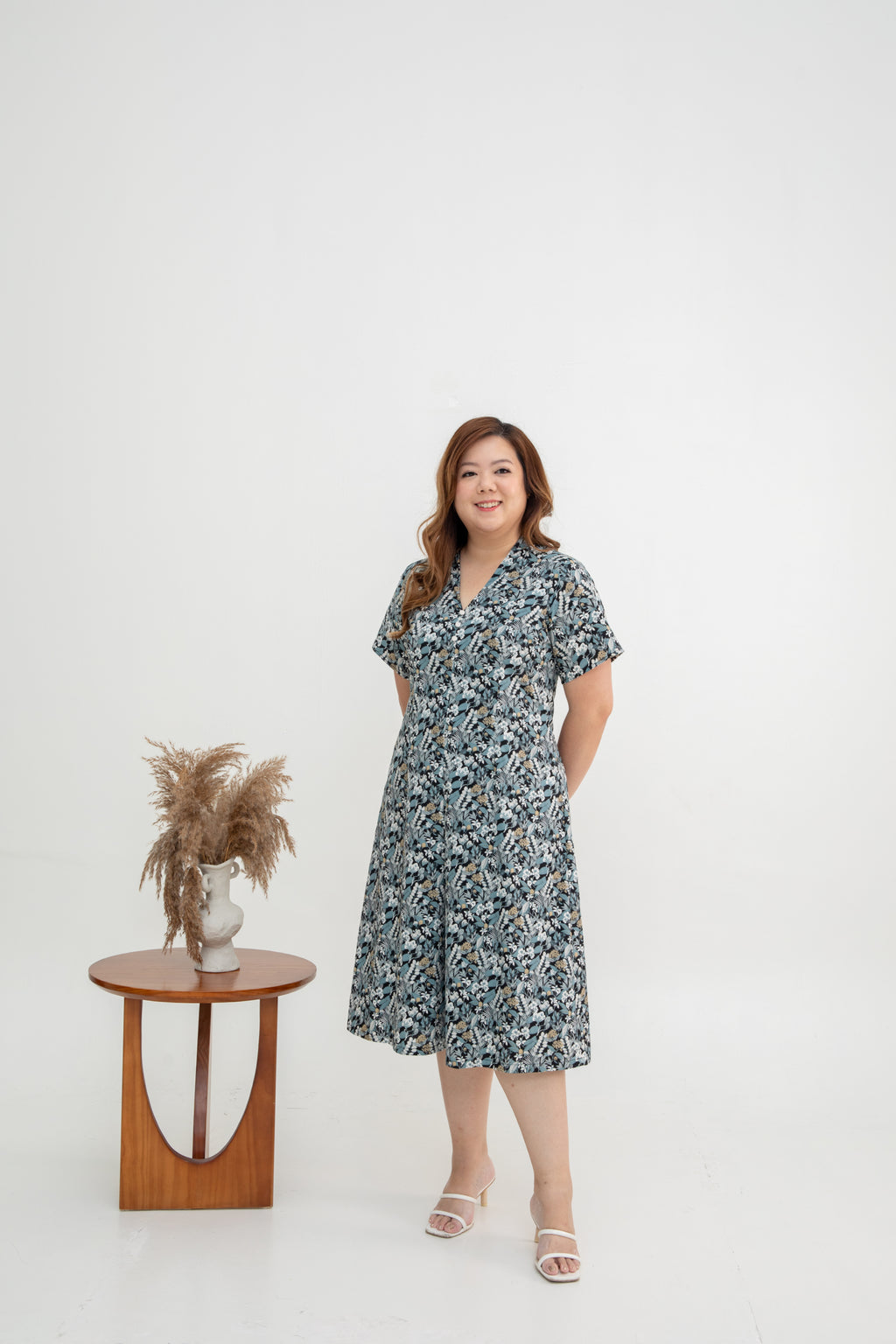 Rhoda Floral Midi Jumpsuit (Winter Primrose)