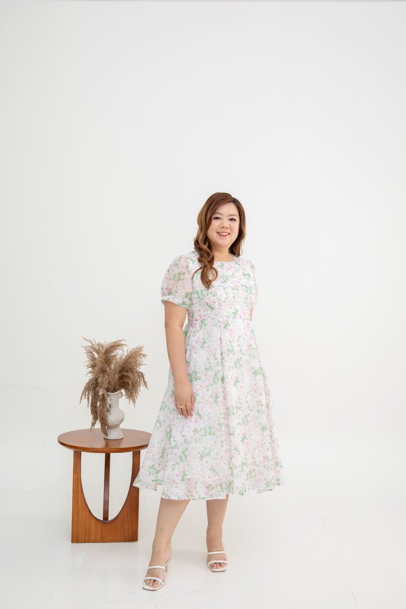 Organza Grace Dress (Rose)