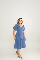 Aurora Sweetheart Midi (Blue)
