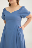 Aurora Sweetheart Midi (Blue)