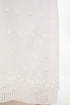Blossom Dreams 3D Floral Dress (White)