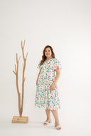 Empire Pleat Dress (édition limitée print - Tutti Frutti)