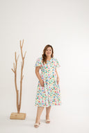 Empire Pleat Dress (édition limitée print - Tutti Frutti)