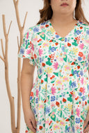 Empire Pleat Dress (édition limitée print - Tutti Frutti)