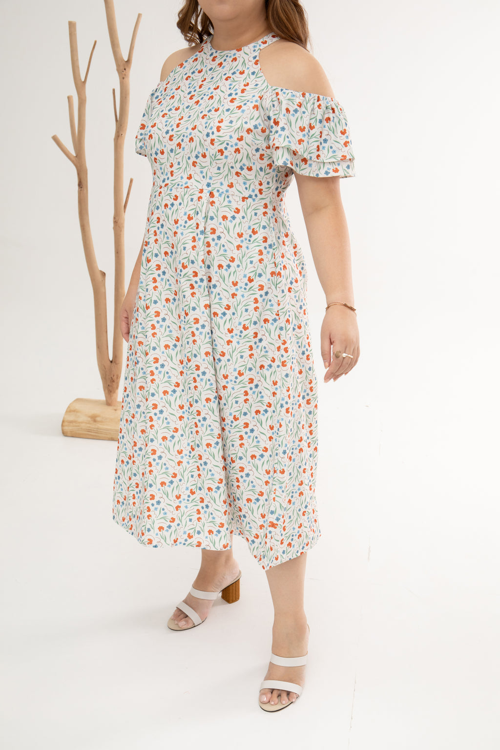 Colette Cold Shoulder Dress ( Édition Limitée Roselle)