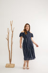 Colette Cold Shoulder Dress (Embroidery)