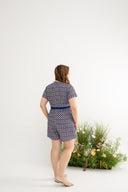 Eden Édition Limitée Romper (Navy Peranakan)