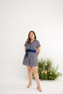 Eden Édition Limitée Romper (Navy Peranakan)