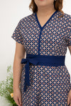 Eden Édition Limitée Romper (Navy Peranakan)